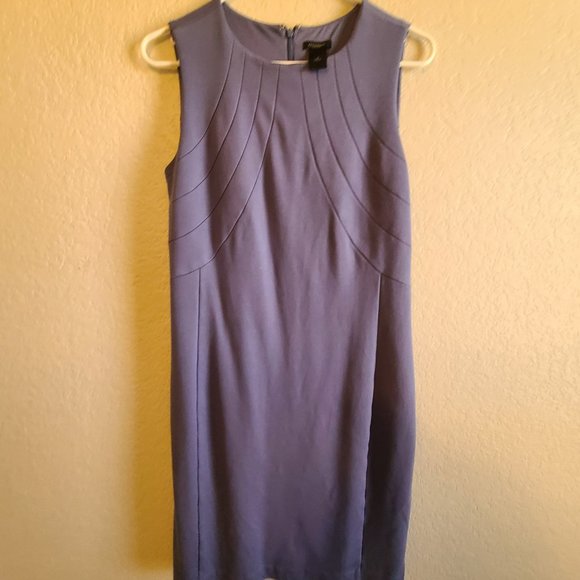 Ann Taylor Blue sleeveless dress - Picture 3 of 3